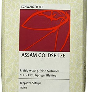 Ökotopia Schwarzer Tee Assam Goldspitze, 1er Pack (1 x 200 g)