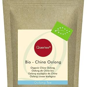 Oolong Tee Bio - China Bio Oolong 250 g Tee loser Tee ohne Zusätze & ohne Aromastoffe für über 100 Tassen Tee von Quertee
