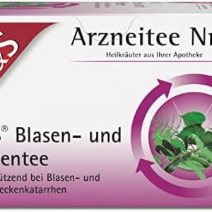 H&S Blasen- und Nierentee: Arzneitee Nr. 2 mit Heilkräutern aus der Natur bei Blasenentzündung und Nierenbeckenentzündung, 20 x 2 g