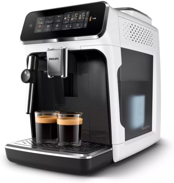 Automatic espresso machine Philips EP3323, 1500 W, 1.8 L, 15 bar, White