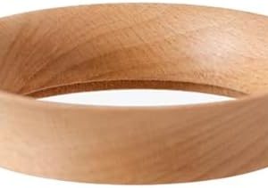 Hasaller Kaffee-Dosierringe, Presse, Buchenholz, manueller Kaffeepulver-Picker, Kaffeezubehör, Kaffeezubehör, Kaffeemühle, Zubehör (Buche, 58 mm)