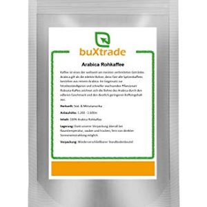 Arabica Rohkaffee | Grüner Kaffee | roh | Spitzenkaffee | Kaffeebohnen | VERSCHIEDENE GRÖßEN